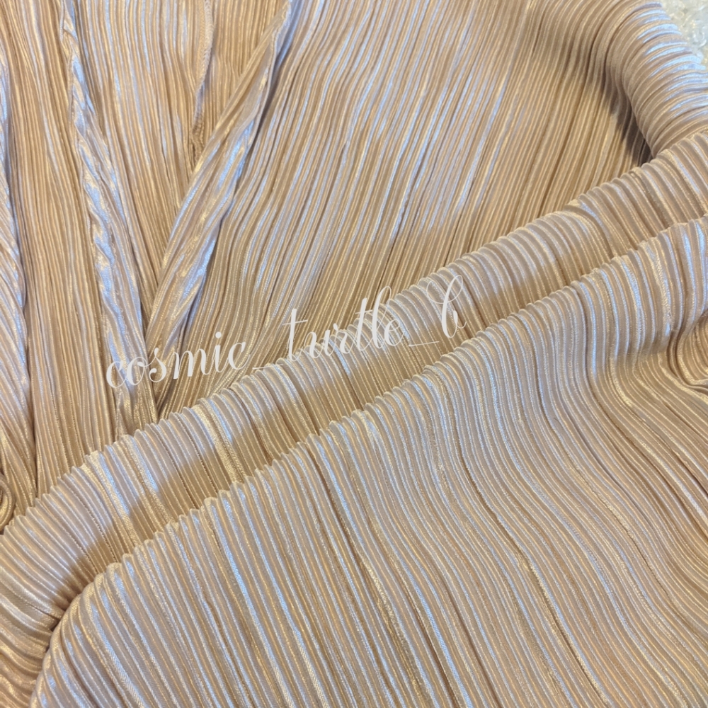 HP! New Gorgeous pleated Bodycon Bodysuit blouse - Picture 6 of 8